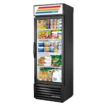 True GDM-19T-HC~TSL01 - Merchandiser, one-section, (1) glass hinged door, powder coated exterior
